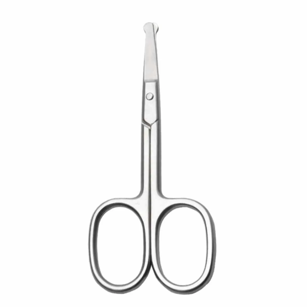 Manufacturer Directly Selling High quality stainless steel Rounded Safety Nose hair