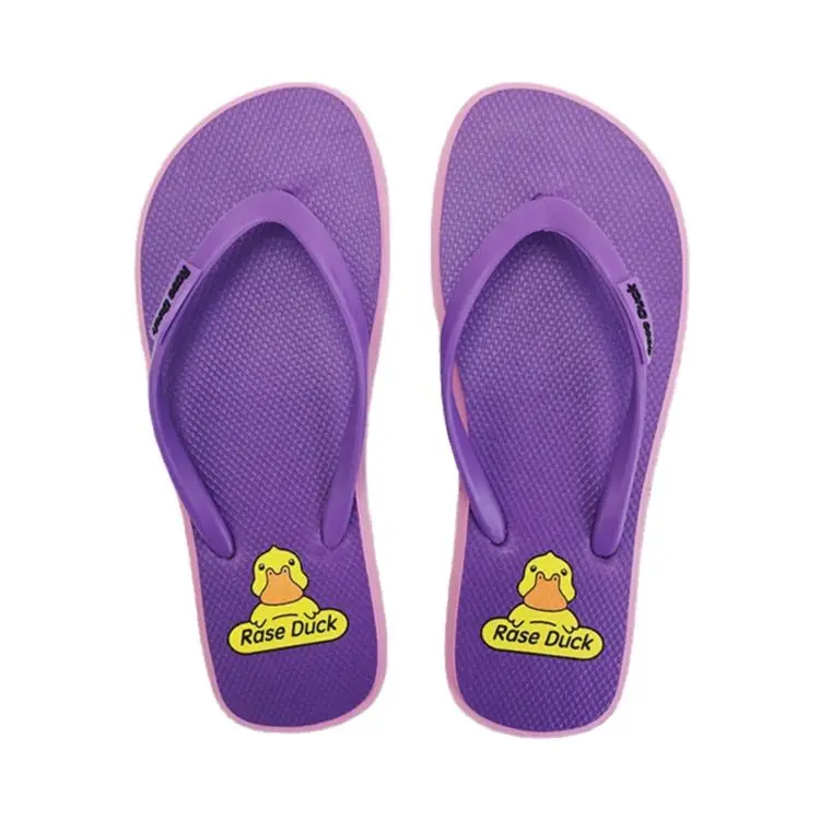 Fashion Style Kids Tie-dye Flip Flops With Digit Covering Insole Rainbow Color Children Beach Thong Sandal