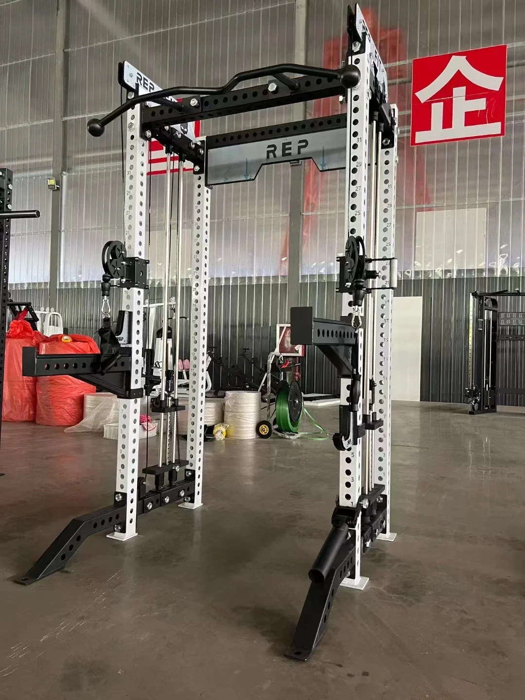 New Style Gym Multi Functional Trainer Squat Rack/ Cable Crossover /power Rack