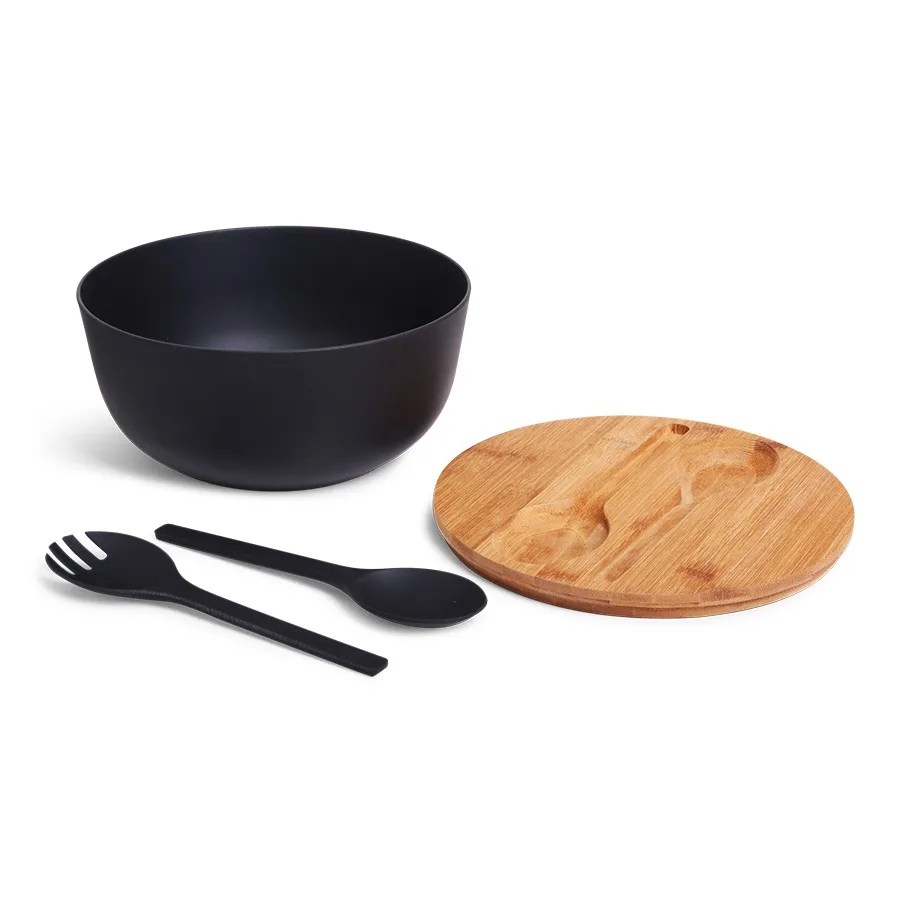  Biodegradable eco custom logo style organic reusable dishwasher safe plant fiber soup bowl with