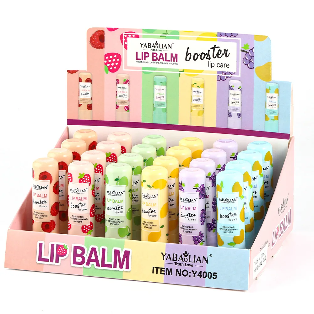 Personalized Lips Care Moisturizing Chapstick Natural Fruit Lip Balm