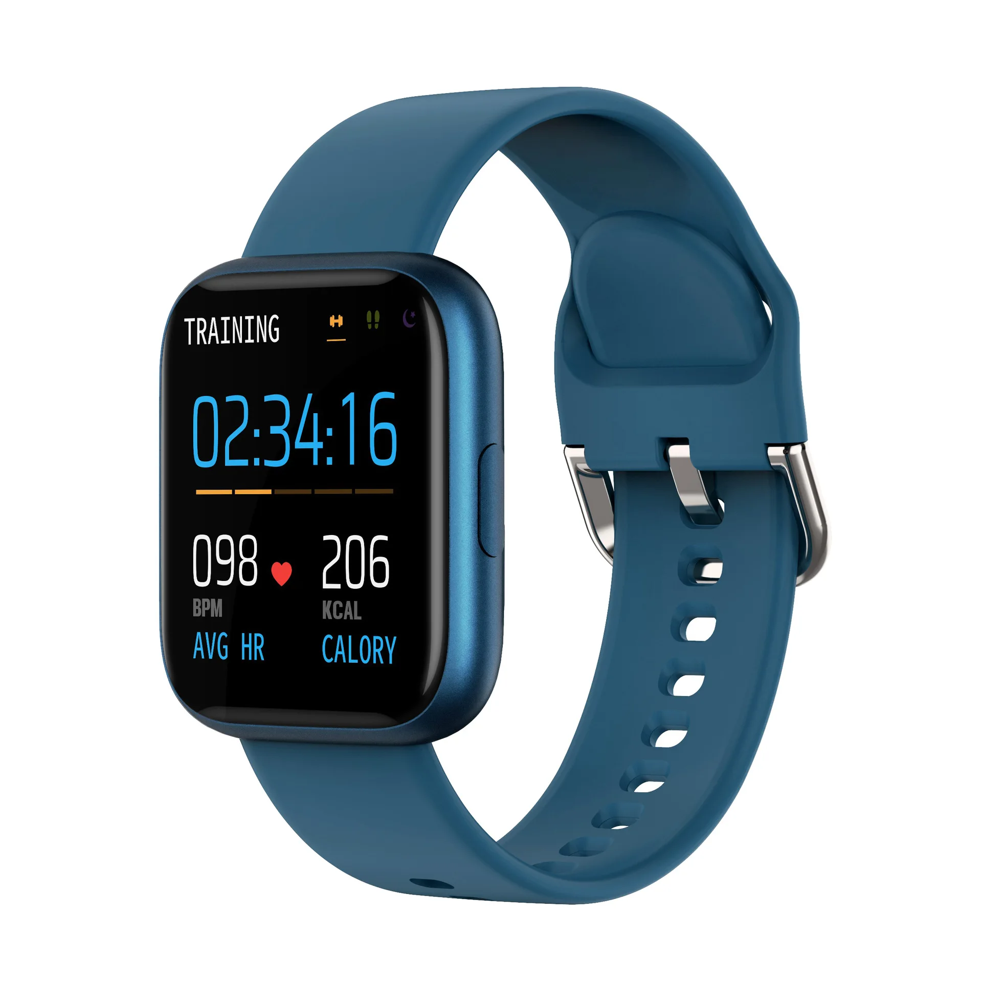 Смарт-часы T80 с пульсометром для Wearfit 2 0