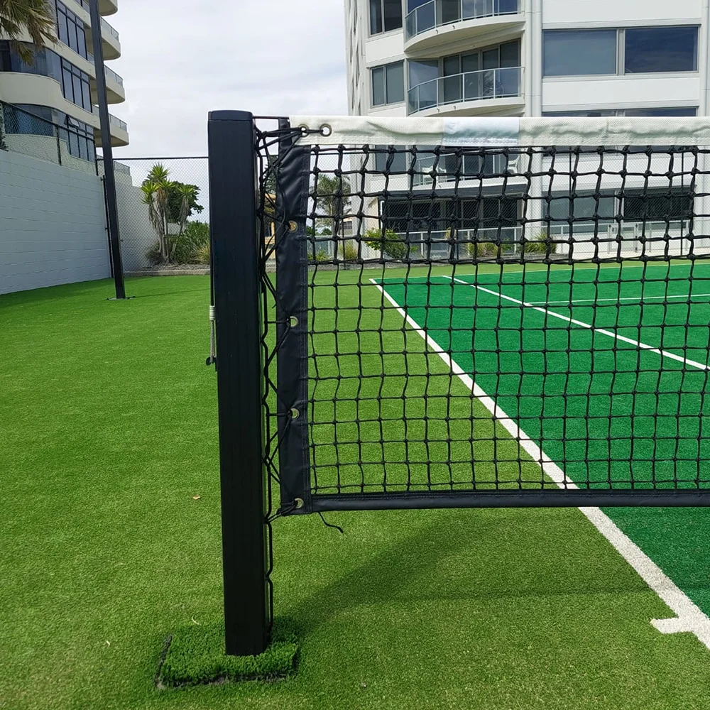 In-ground Square outdoor Indoor Tennis Posts For Single Or Doubles Tennis Nets System
