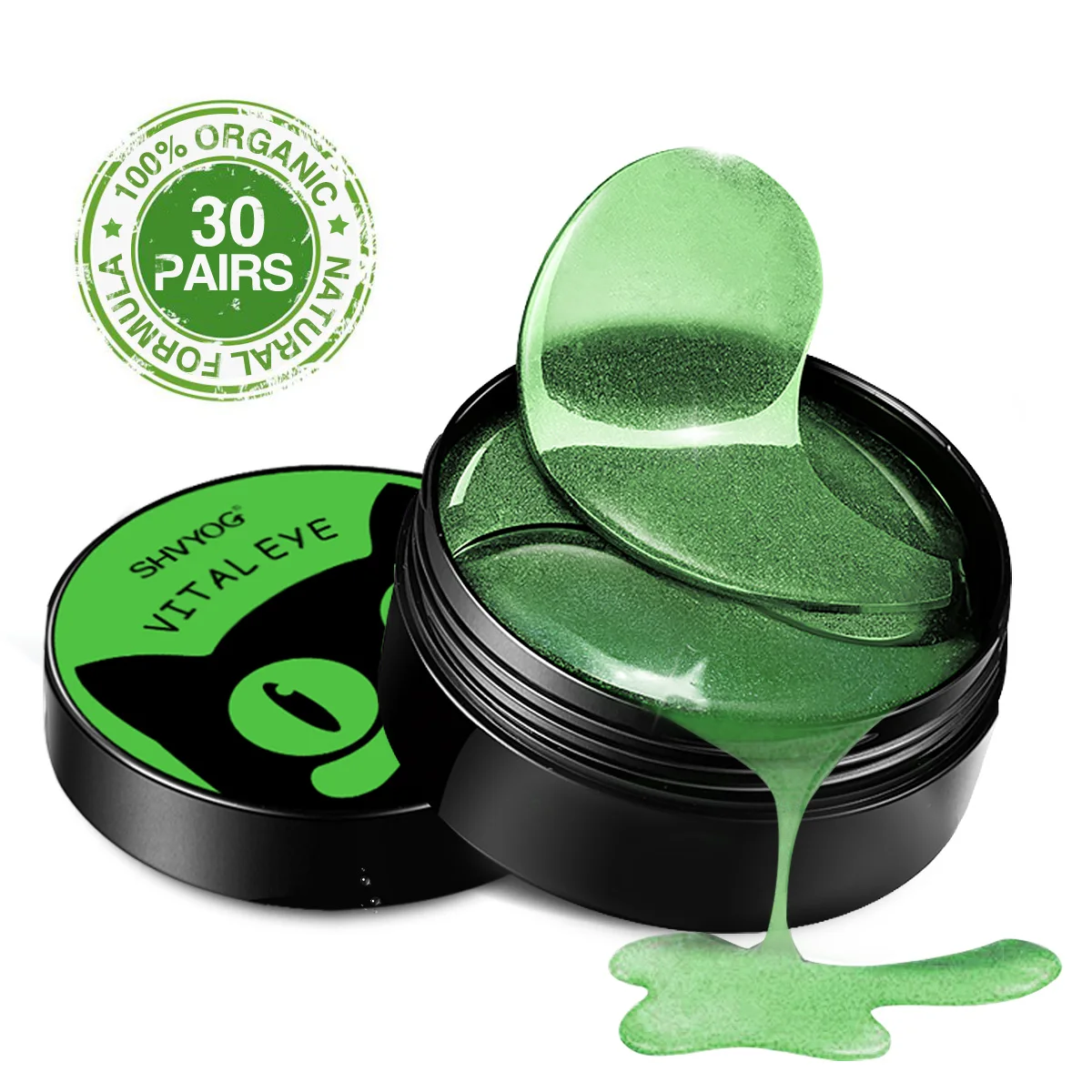 Wholesale low price and high safety self heating steam Aloe Vera Anti-Aging eye mask can be customized pattern packaging