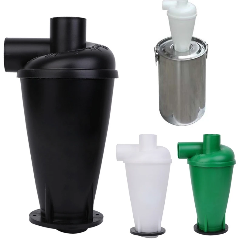 Cyclone Dust Collector Turbocharged Household With Flange Hand Push Portable Separator Auto Cleaning