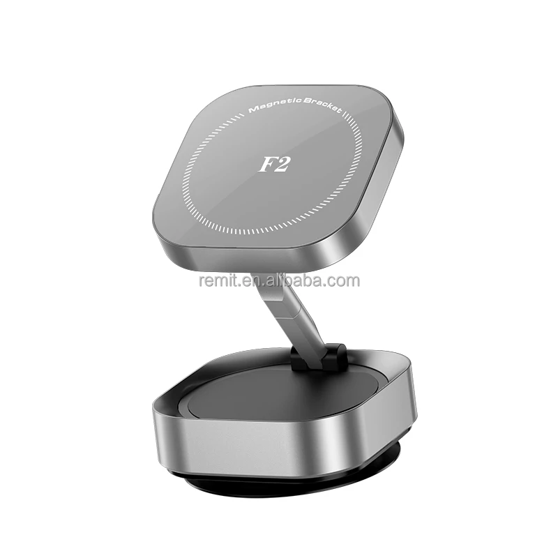 F2 Rotary Adsorption seat N52 Strong Magnetic adsorption Magnetic collapsible suction cup The car supports mobile navigation