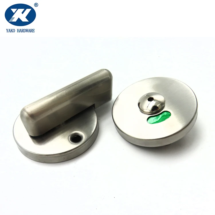 Public Toilet Hardware Bathroom Cubicle parts Toilet Partition Door Accessories Public Toilet Indicating Lock