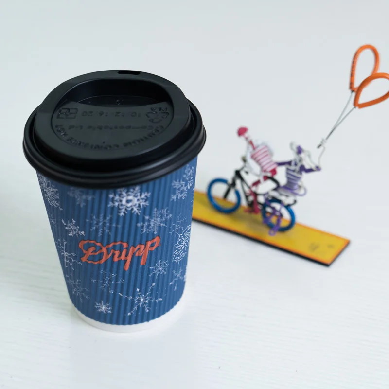 To go disposable high-quality triple layers coffee paper cup