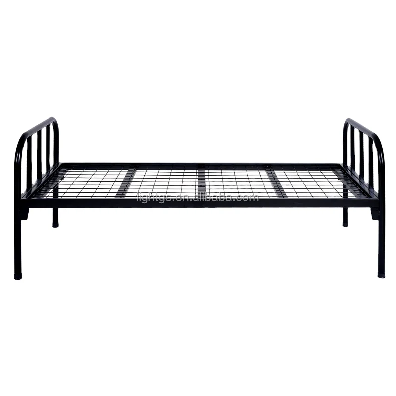 Modern Steel Single Cheap Metal Bed for Wholesale