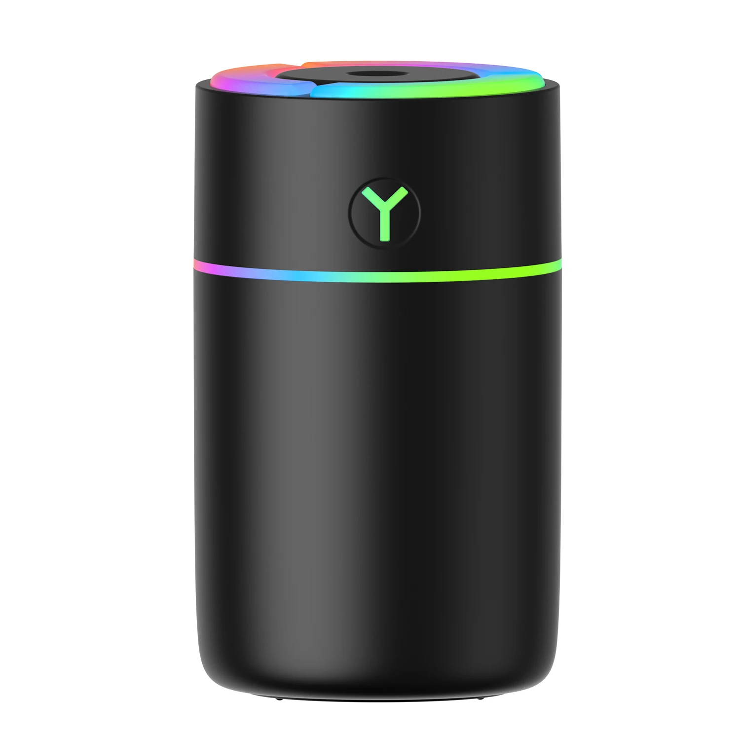 Desktop Cute Ambient Light Rechargeable 230Ml  Mini Air Humidifier Essential Oil Diffuser USB Sprayer with LED Light