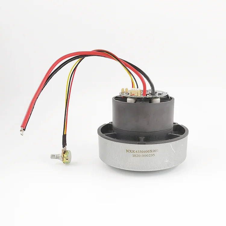 600W 48V 36V 24V brushless dc suction motor for vacuum cleaner