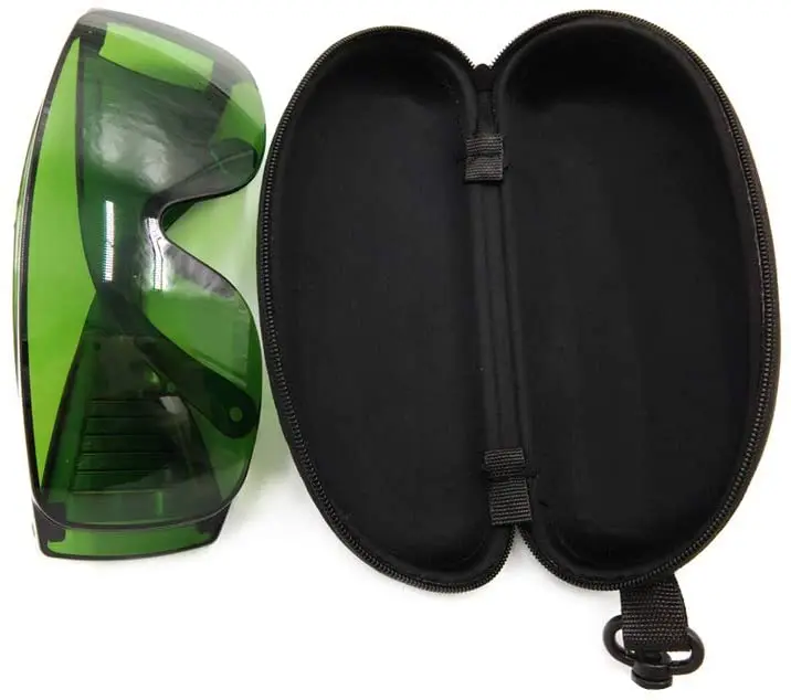 YouQi Laser Safety Eyewear Protective glasses 405nm 450nm Blue Light Vialet Light with Case