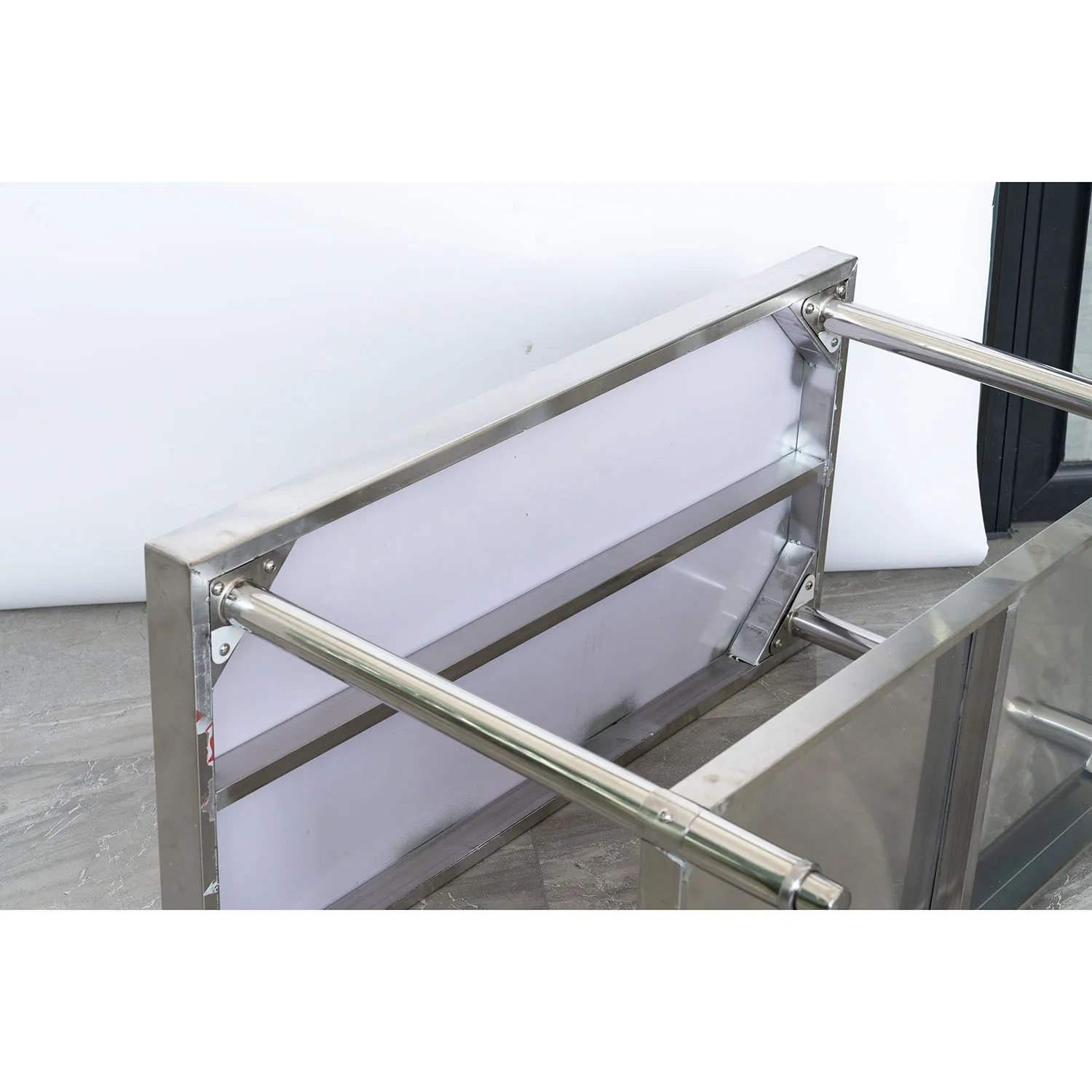 Bench Size Adjustable Height for Assembly 3 Tier Stainless Steel Customized Dining Room Furniture Home Furniture Dining Table