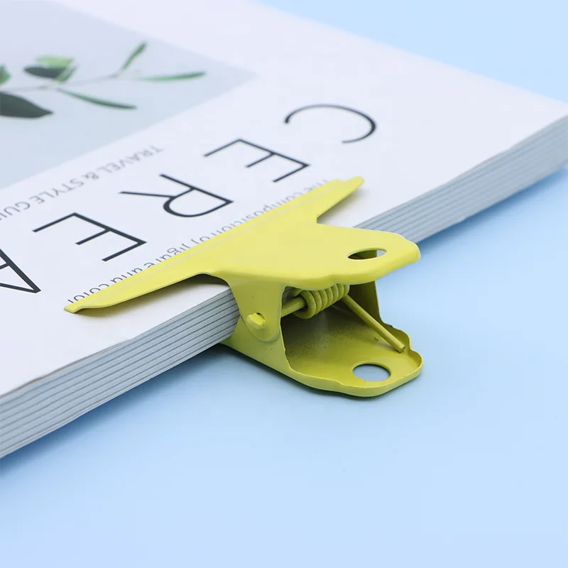 Custom different colors 75mm metal jumbo giant bulldog clip