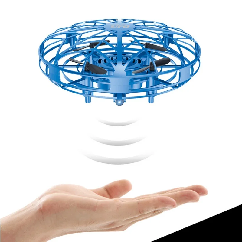 Interactive Hand Control Mini UFO Toy Induction Drone With LED light