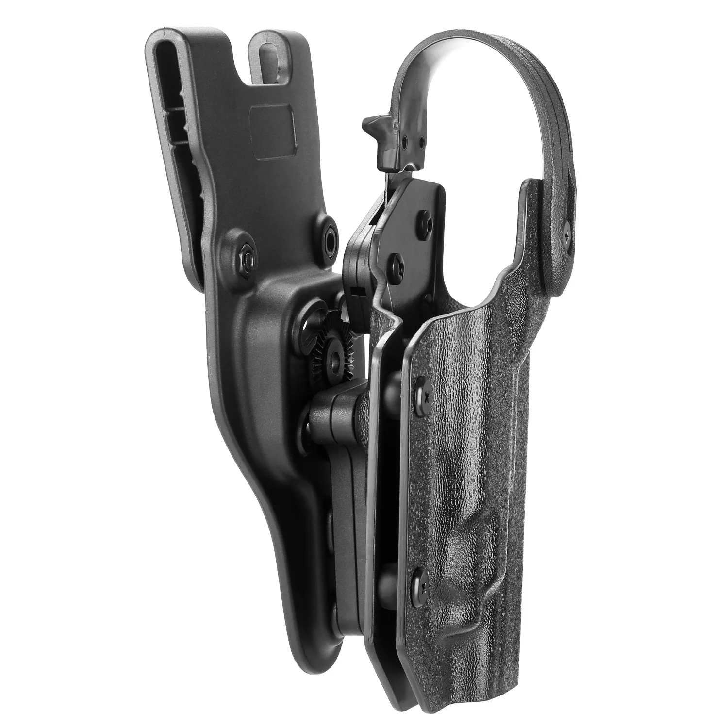 Gunflower US-imported kydex duty holster with light bearing TLR-7A/7 with duty paddle Level III retention