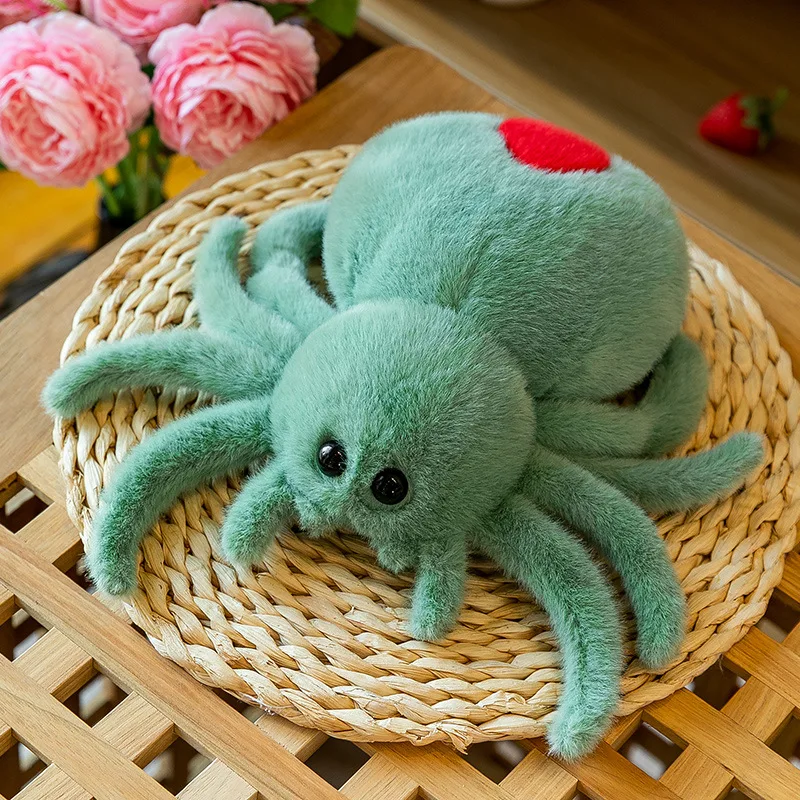 Cute Spider Doll Children Toy Trick Prop Doll Halloween Plush Toy