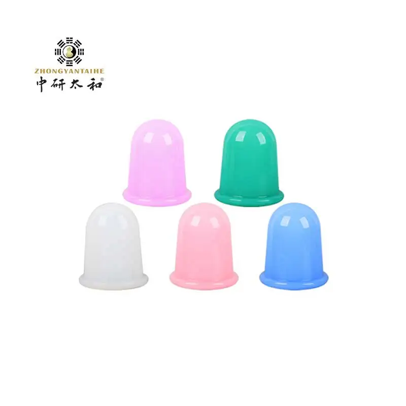 Hot-Sales Silicone Facial Cupping 4 Cups Silicone Cupping Set
