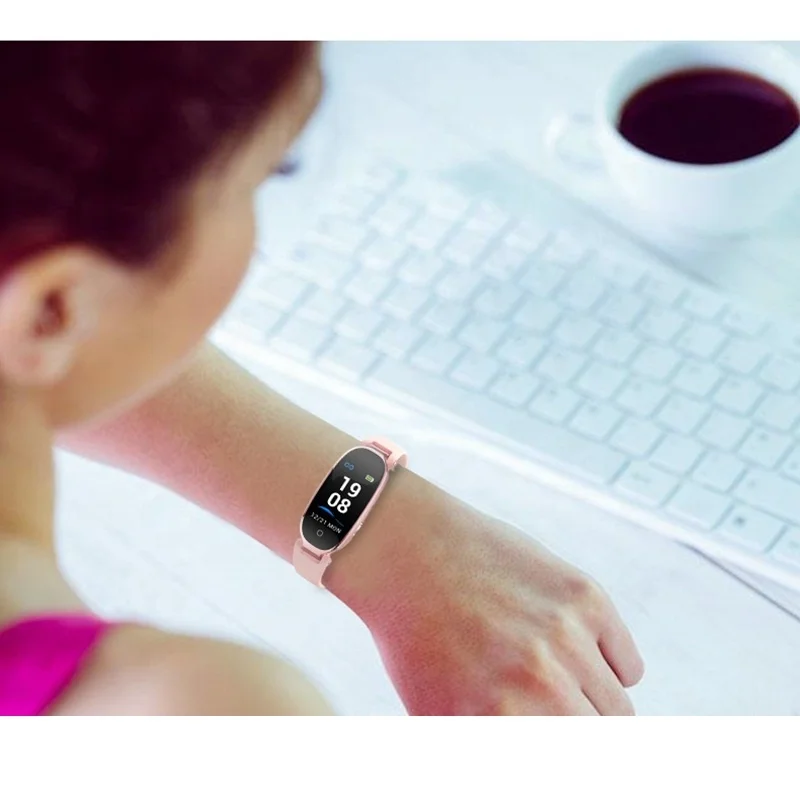  Водонепроницаемый Фитнес-трекер с цветным HD-дисплеем S3 умные часы-браслет