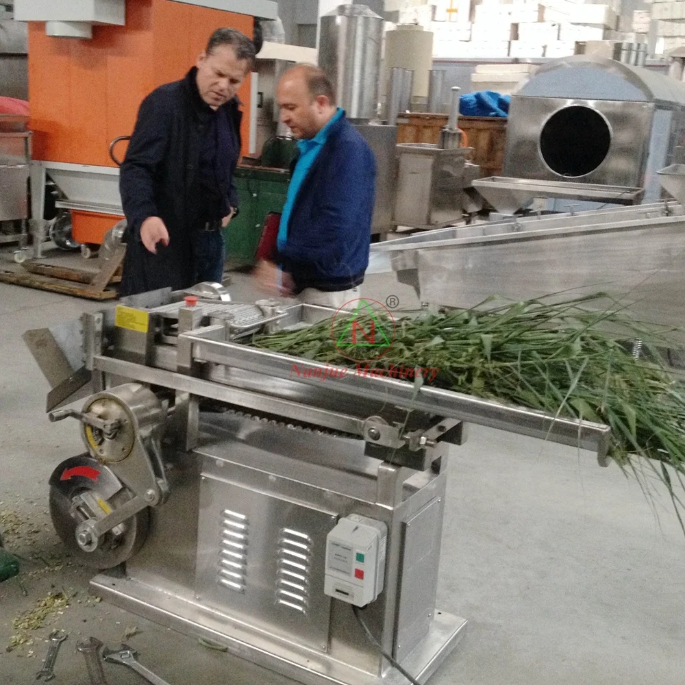 QYJ-200 herb tea lemongrass cutting machine kava root seaweed pandan leaf licorice root cutter machine price