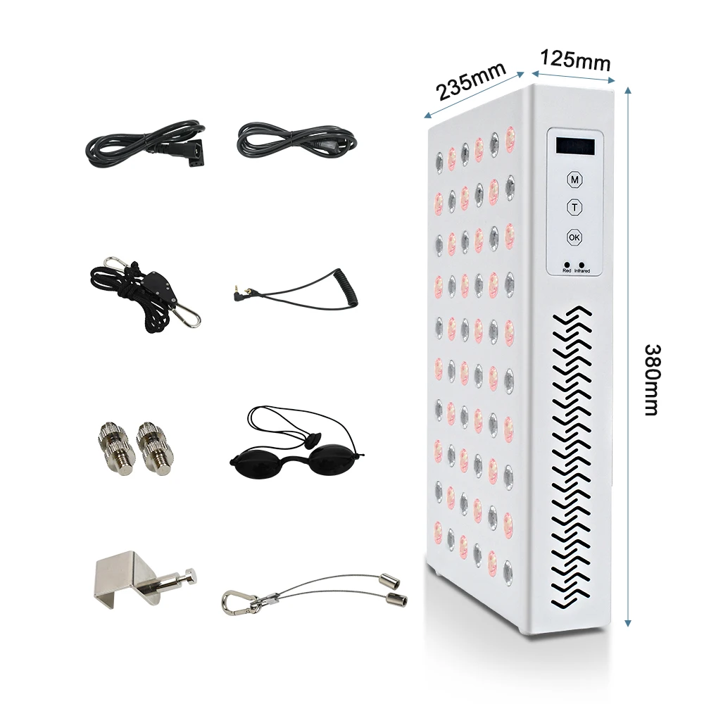 SGROW Maxpro300 Portable 850Nm Red Near Infrared led Light Therapy Panels Household Small Red Light Therapy For Face