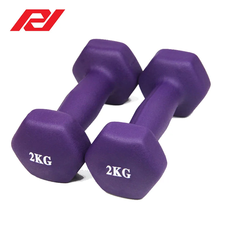 
Buy Cheap Home Gym Entertainment Fitness Colored Neoprene Coated Dumbbell Set With Stand From China 