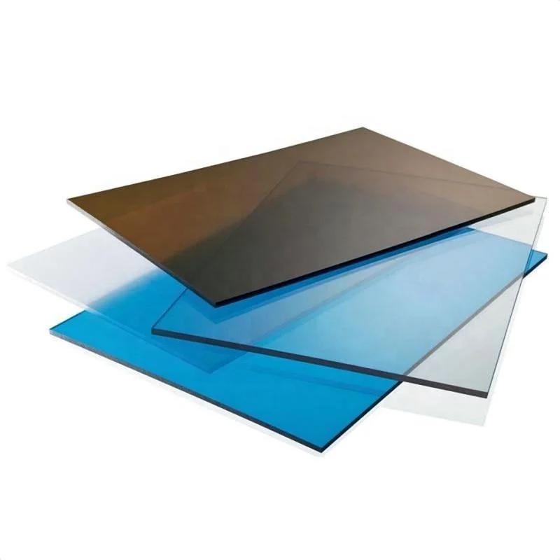 anti-reflective matt black polycarbonate uv coated solid sheet 18mm hard pc plastic sheet
