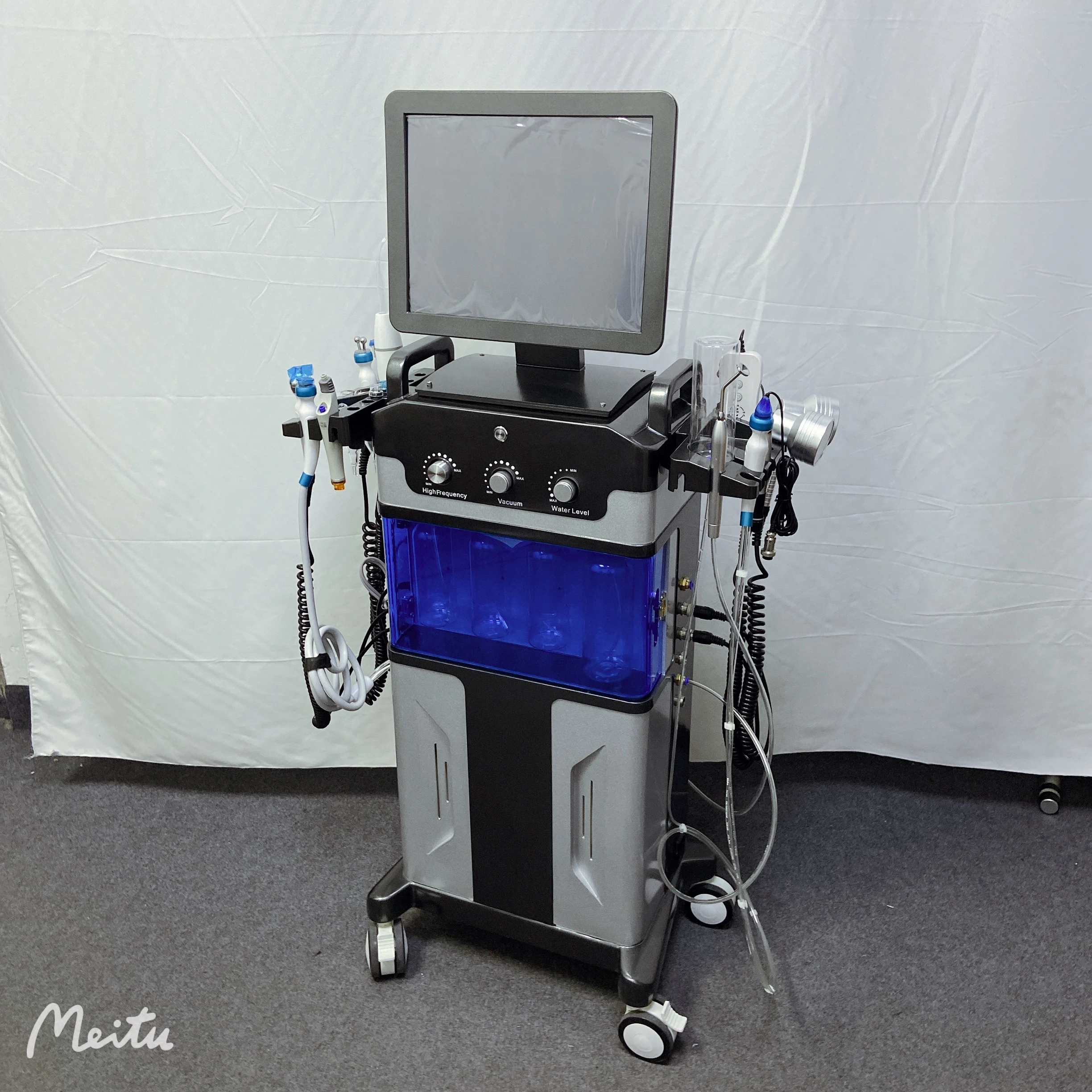 New Arrival Hydra Dermabrasion /Oxygen Jet Aqua Peel Skin Care Acne Reduce Ultrasonic /Skin Scrubber Peeling Facial Care Machine