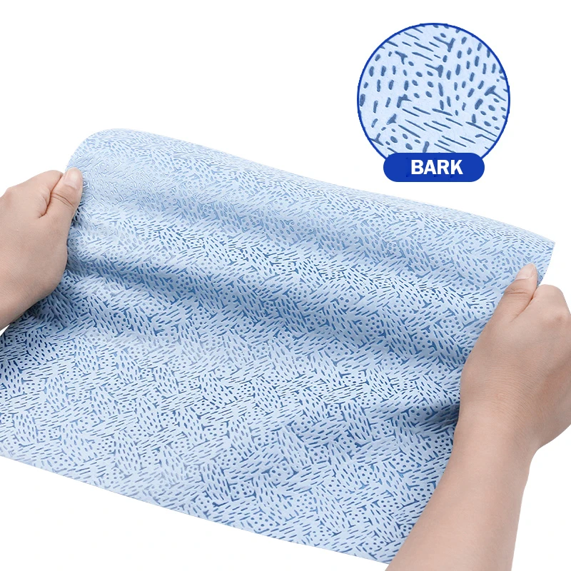 Free Sample Industrial Heavy Duty Wipes Jumbo Roll Industrial Wipers Oil, Grease & Ink Cloths Great Alternative KCWypAll33241