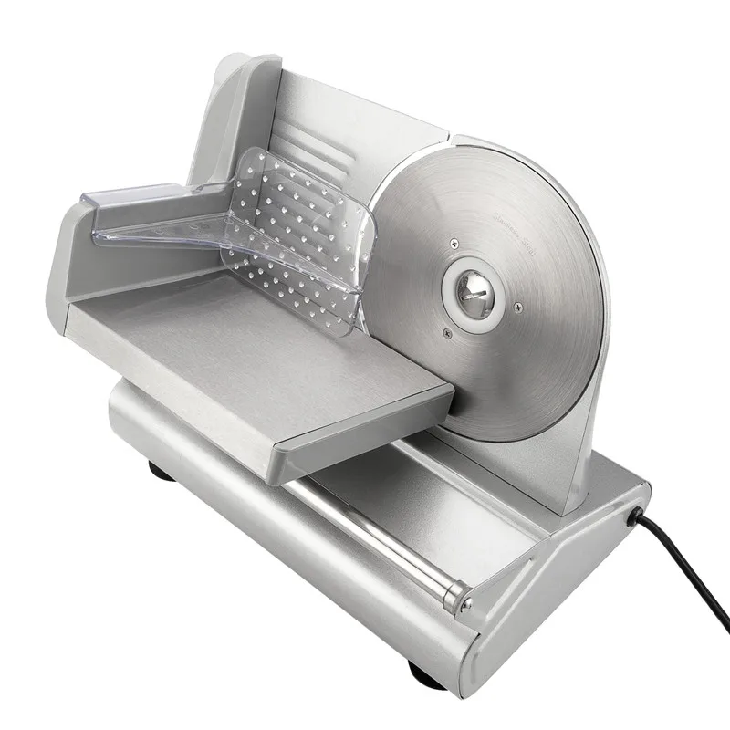 Electric Vegetable Slicer  Best Meat Slicer Machine for Home Slicing Frozen Meat, Cheese, Bread