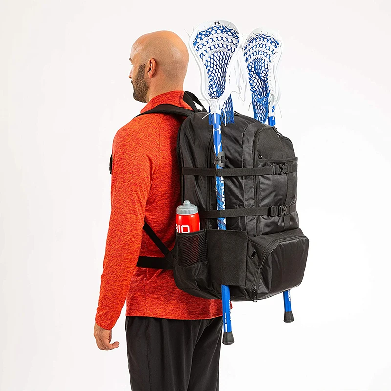 Men and Women XXL Premium Lacrosse Bag Quality Sports Lacrosse Backpack for Field Hockey, Soccer Travel