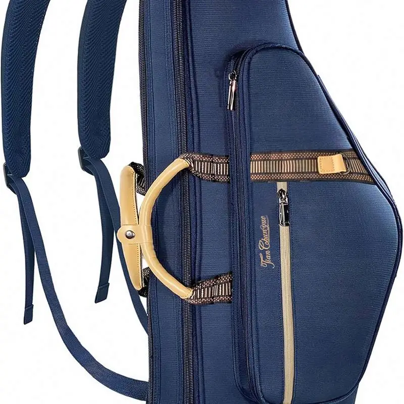 BSCI Factory  Customize tenor/alto trombone adding cotton Soft Case Oxford Fabric Waterproof Trombone instrument Gig bag