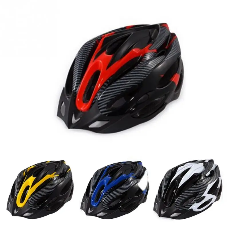 Cycling Helmet Adjustable Bicycle Trail bike cycling helmet helmet Road Mountain ultralight Visor Safely Cap