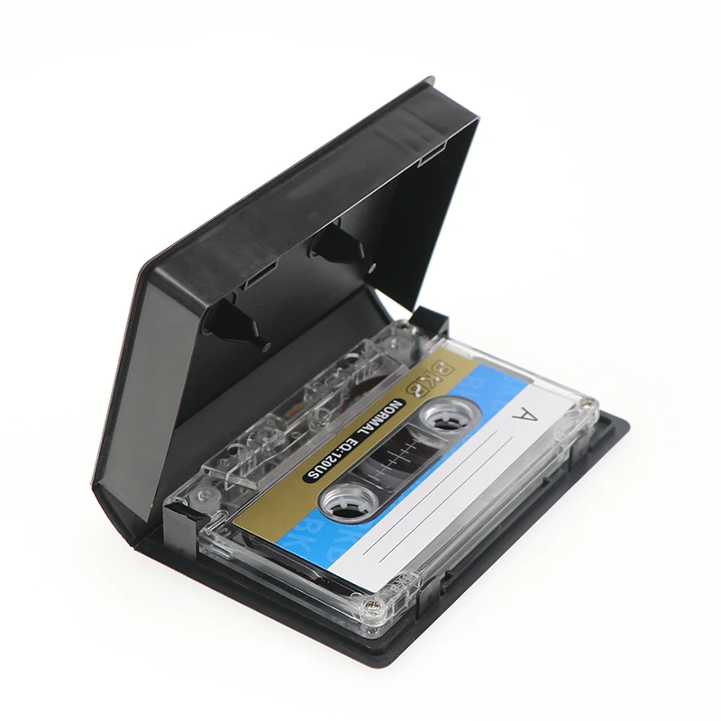 Чехол для библиотеки, черного цвета, для VHS лент, воспроизведения музыки, аудиокассет, кейс для хранения ленты, кассеты