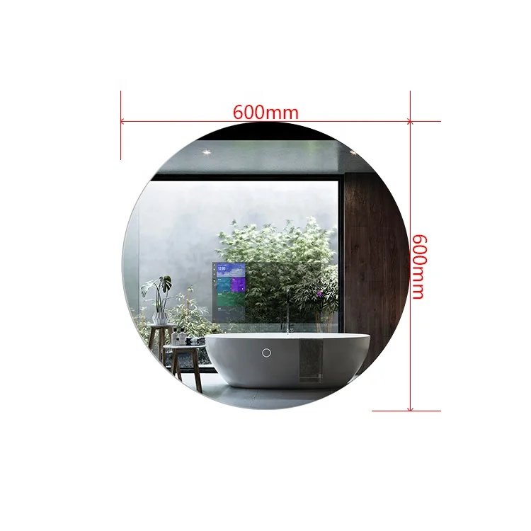 Universal Modern Wall Mounted Magic Mirror Android WIFI HD Bathroom TV Mirror Vertical Smart Home Hotel Indoor Touch Mirror