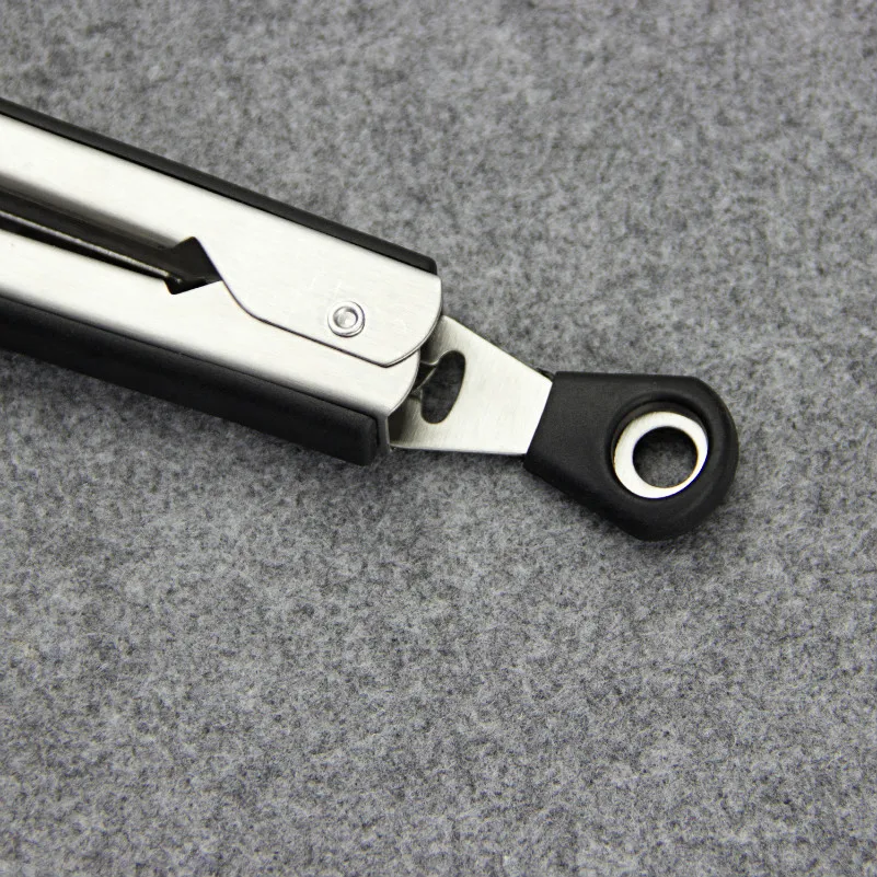 
Kitchen and Barbecue Grill Tongs Stainless Steel Food Clip Pizza Bread Steak Tongs with Locking 