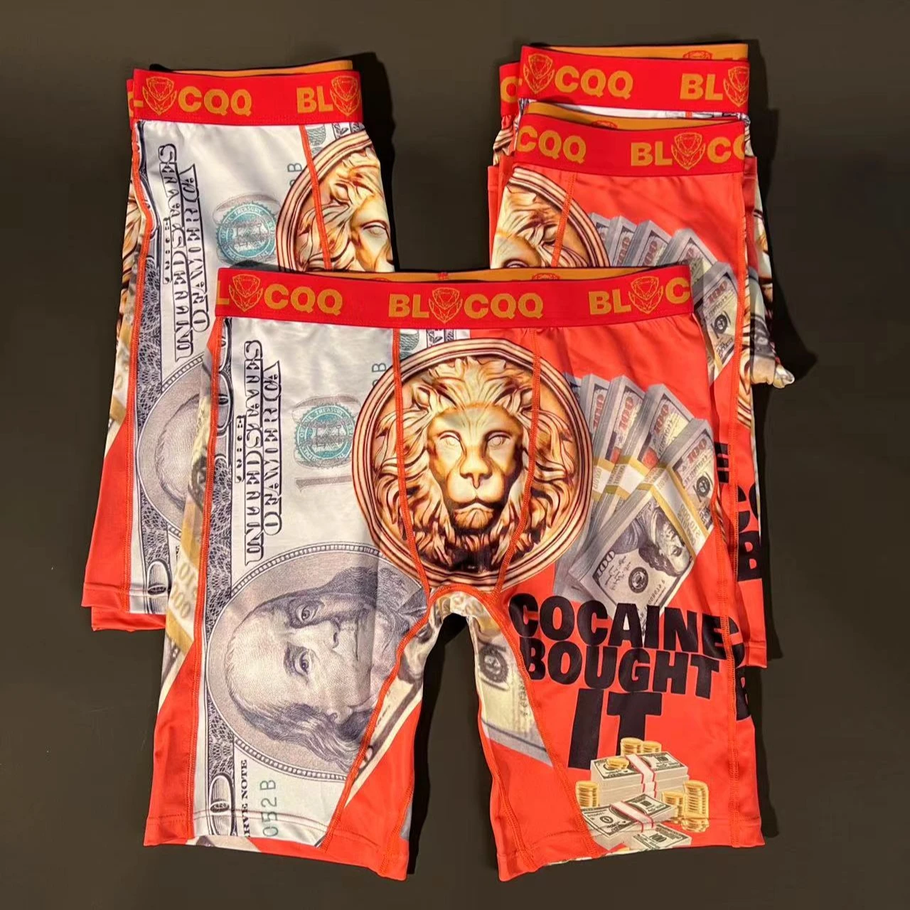 Oem 3d печатные боксеры с логотипом, индивидуальное Мужское нижнее белье, привлекательный дизайн, мужские боксеры, шорты