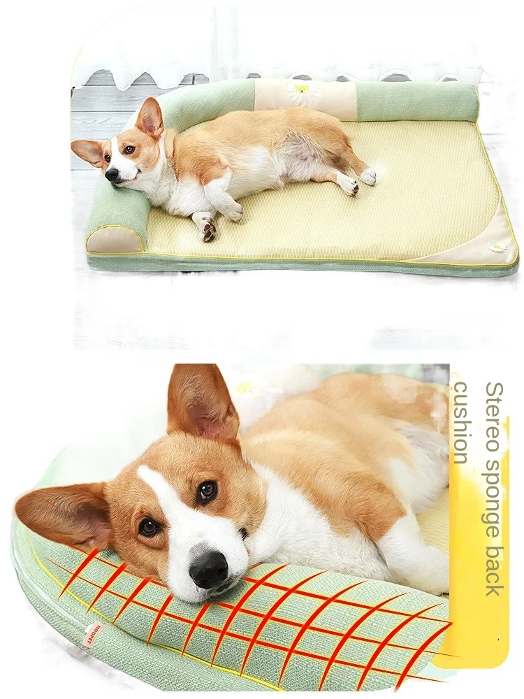 Kennel Four Seasons universal pet bed summer mat summer cool nest pet supplies summer dog bed mat