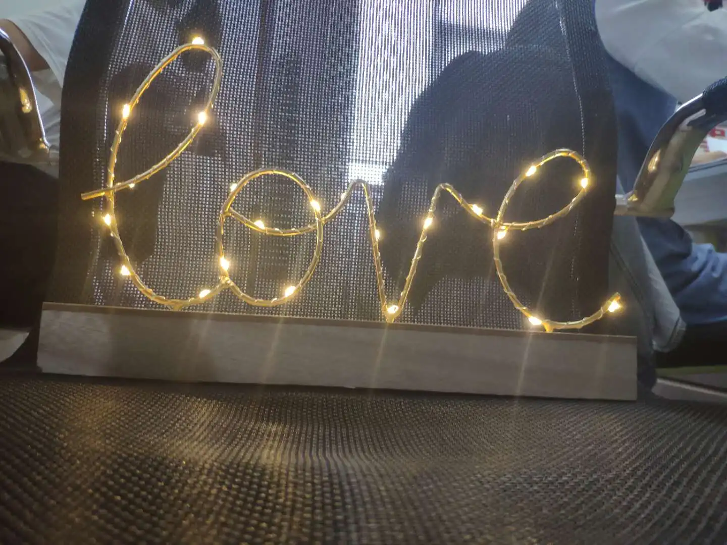 Модель с надписью «Love» P265 подсветкой настольная лампа для магазина украшения ремесел декор со звездой украшение на день рождения домашний