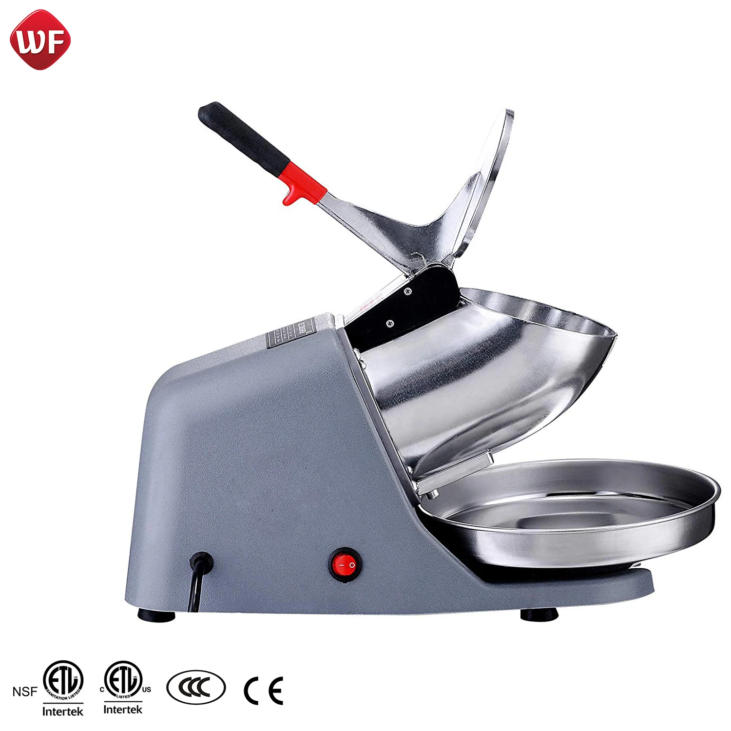 WF-A109F Electric Ice Shredder Machine Ice Cone Machine Used Snow Cone Machine with ETL CE Certificates