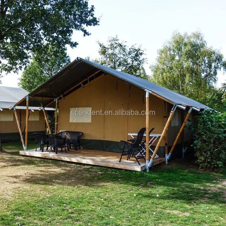 5x7 м на открытом воздухе для отдыха Safari Lodge класса люкс Кемпинг юрта дом палатка с