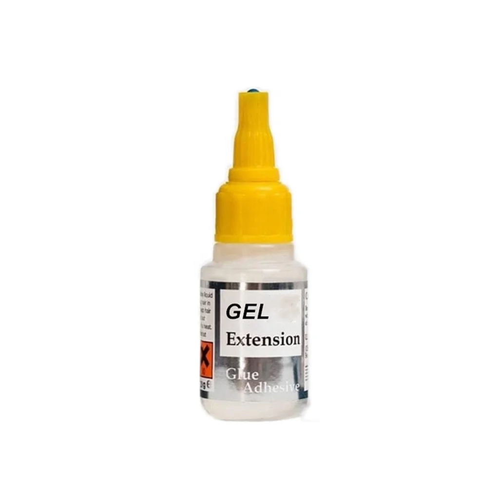
Ice hair extension adhesive black glue and gel with activator, private label OEM factory 