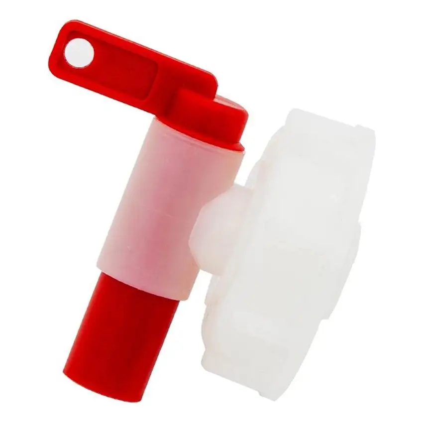 Grifo para recipientes de plastico H 51, diametro rosca 51 mm / Llave de vaciado para cubeta