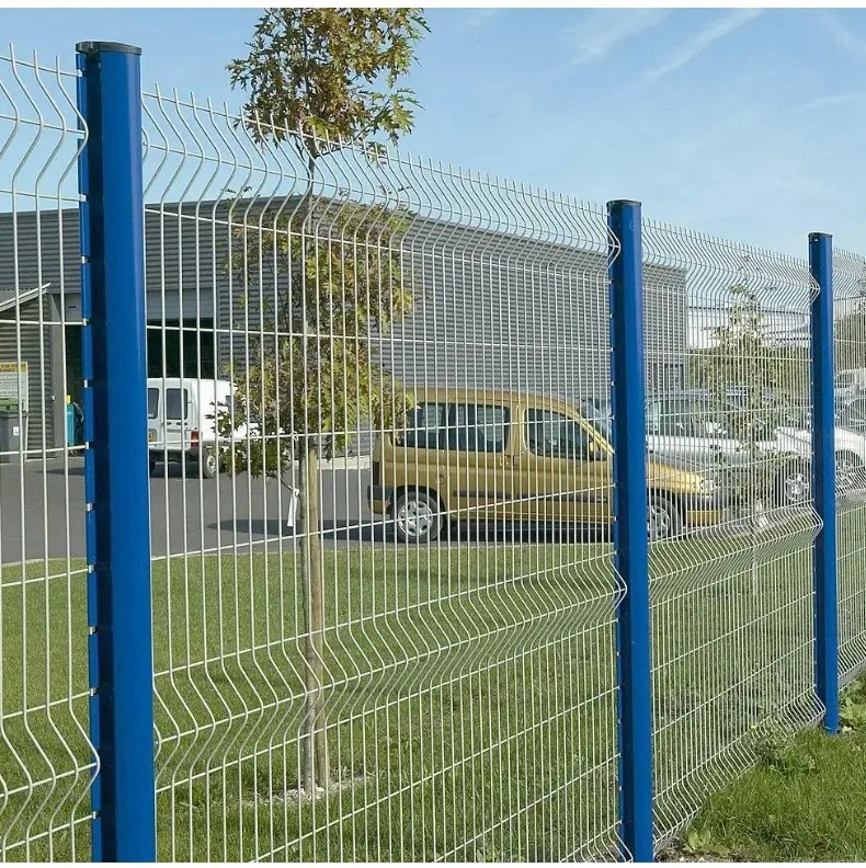 Customized Home Outdoor Decorative 3D Curved Welded Wire Mesh Garden Fence Easily Assembled Highway Fence Panel Pvc Fence