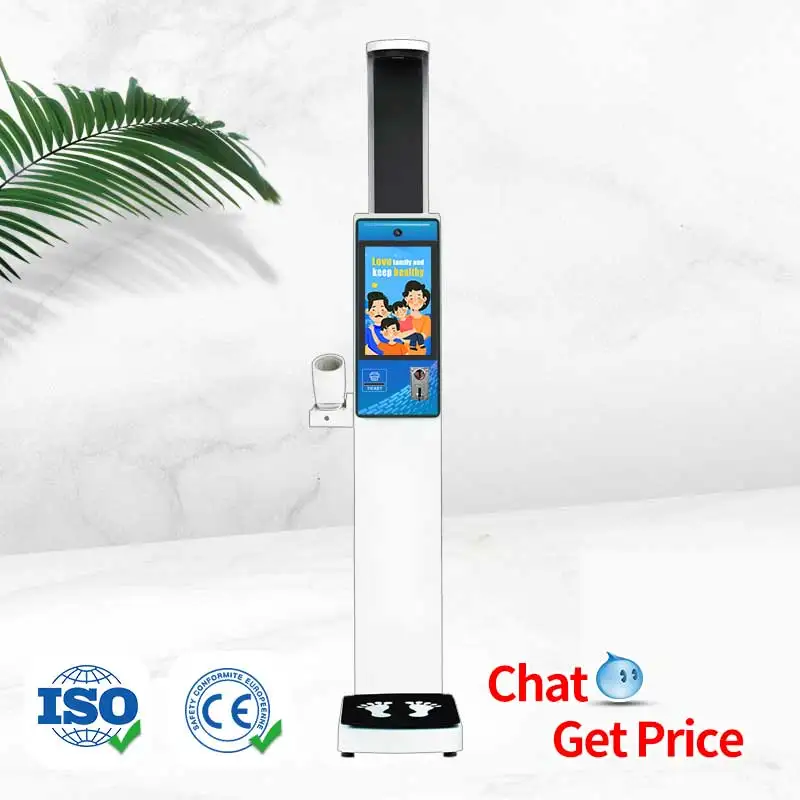 printer coin operated weight height blood pressure heart rate weighing scales for hospital