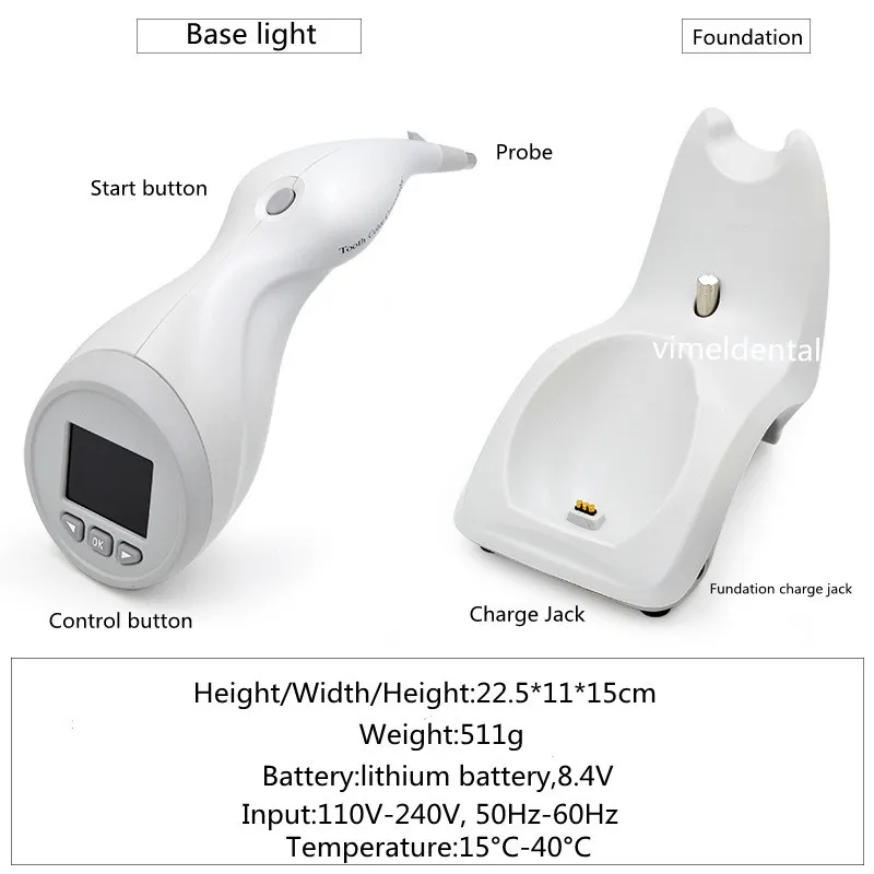 Dental Digital Shade Guide LED Tooth Teeth Whitening Color Comparator Machine Equipment