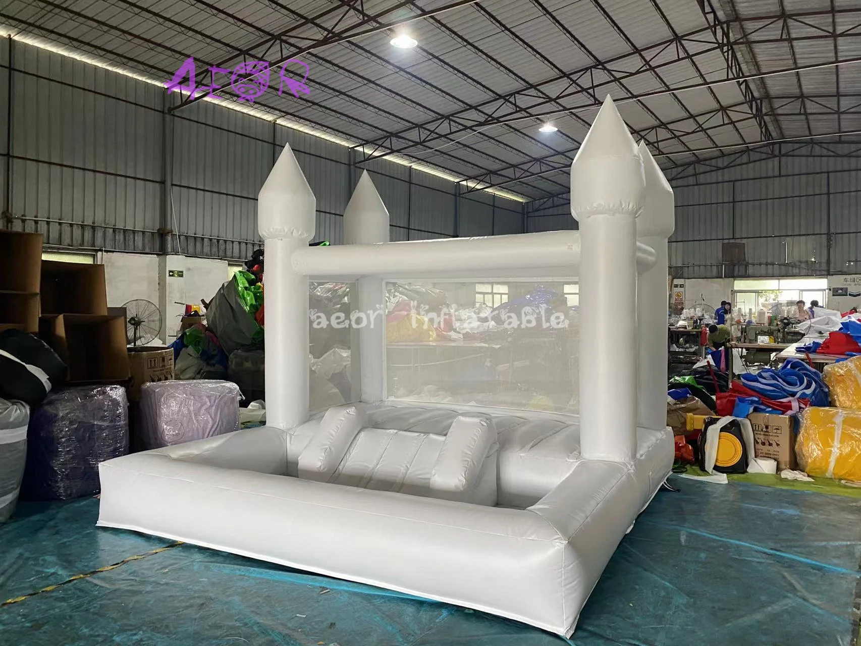 Inflatable bouncy castle jumping castle kids games party rental equipment