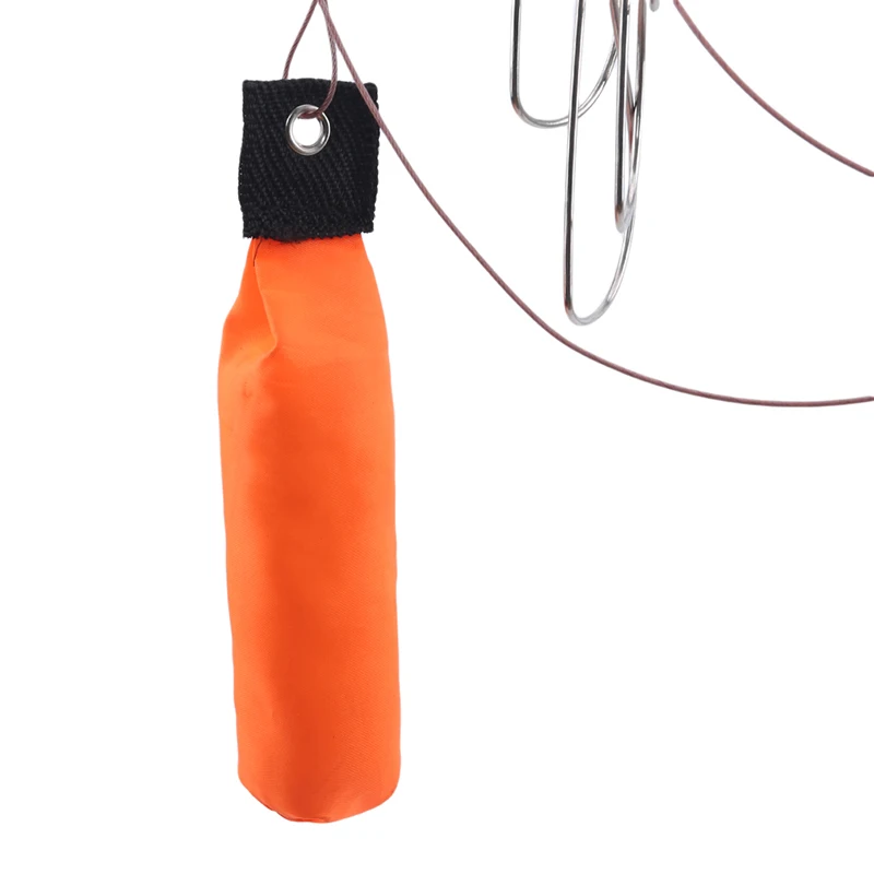 1Pc Fishing Stringer Fishing Tackle For Accessories High Quality Fishing Lock Buckle Stainless Steel Live Fish Lock Belt