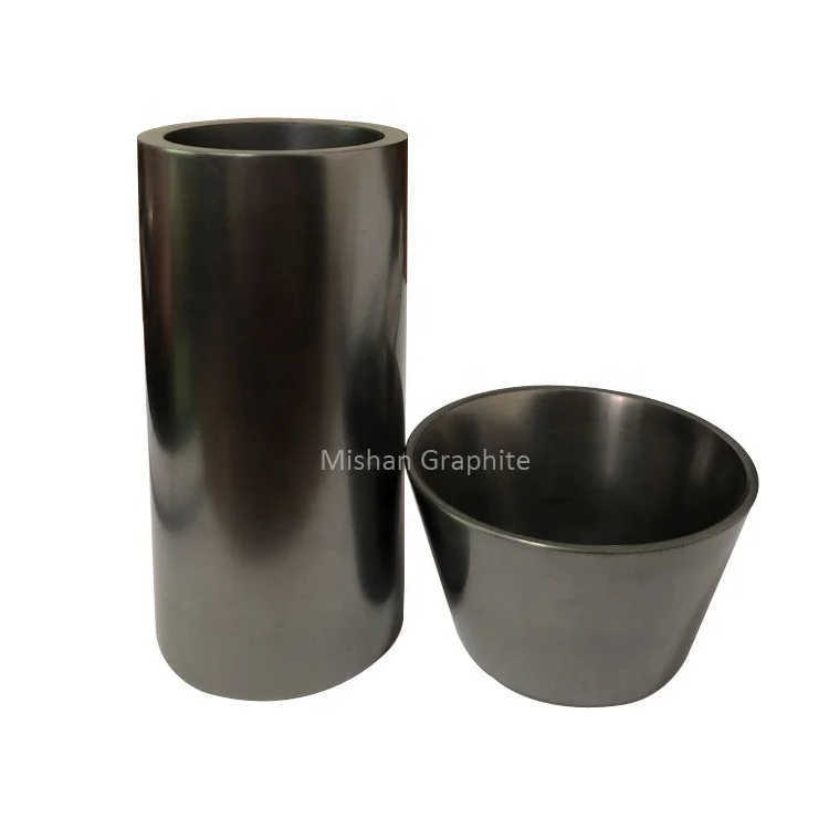 Cast iron aluminum melting graphite crucible pot price