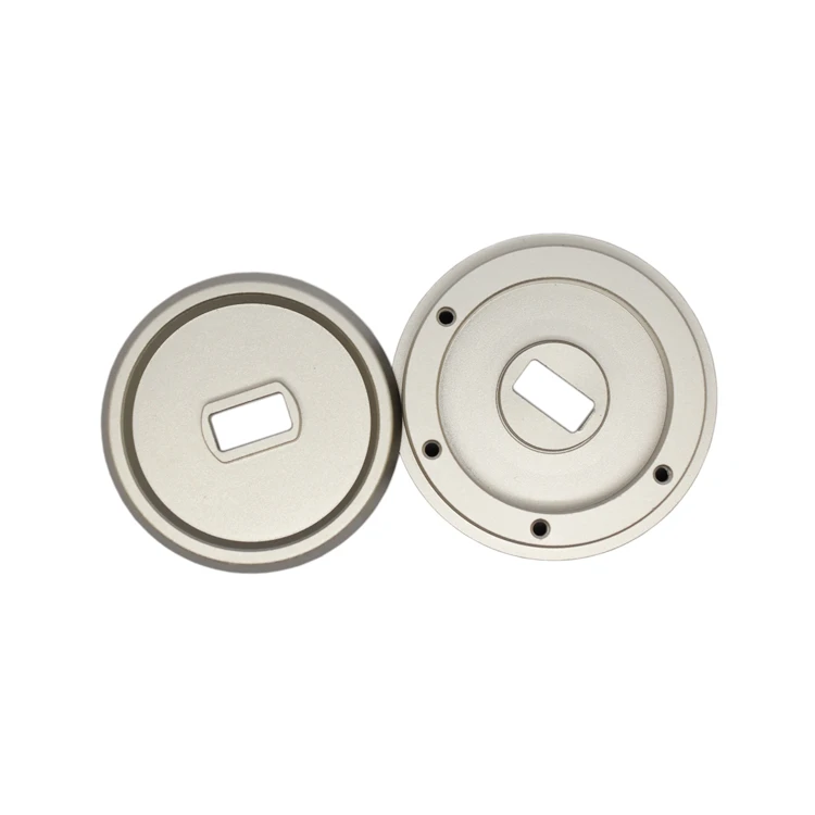 JIYAN Round Sandblasting Anodized Cnc Machining Aluminum Anodized Machine Parts Factory Customized Cnc Machined Parts